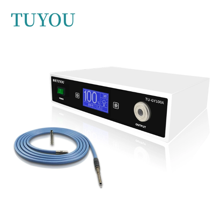 Factory Direct 100W Medical LED Cold Endoscope Laparoscopy Light Source