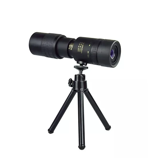 Monocular disponible del zoom de la prisma Bak4 de la prenda impermeable del telescopio del teleobjetivo del trípode para el teléfono móvil